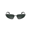 Calvin Klein Black Metal Women Sunglass