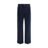 Valentino Blue Cotton Pants