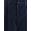 Valentino Blue Cotton Pants