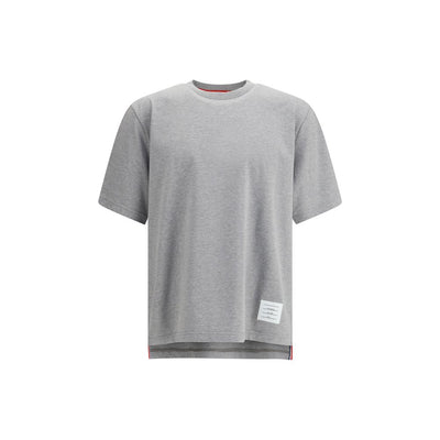 Thom Browne Gray Cotton T-Shirt
