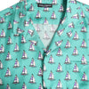 Dolce & Gabbana Green Printed Short Sleeves Casual Shirt