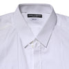 Dolce & Gabbana White Cotton GOLD Long Sleeves Formal Shirt