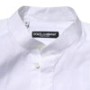 Dolce & Gabbana White Cotton Slim Long Sleeves Formal Shirt