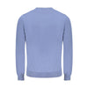 North Sails Blue Cotton Men's Sweater