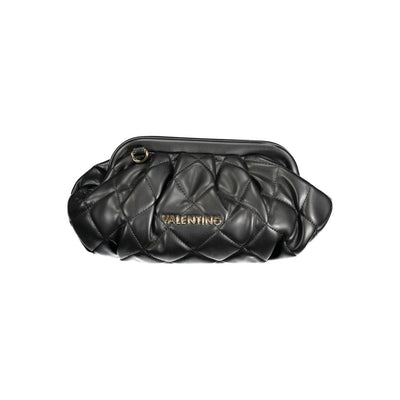 Mario Valentino Black Polyurethane Women Handbag