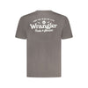 Wrangler Black Cotton Men's T-Shirt