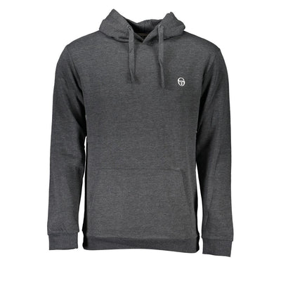 Sergio Tacchini Grigio Cotton Men Sweatshirt