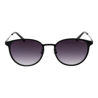 Fila Black Stainless Steel Sunglasses