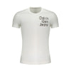 Calvin Klein White Cotton Men T-Shirt