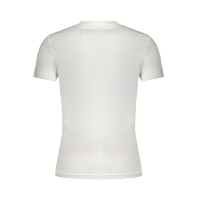 Calvin Klein White Cotton Men T-Shirt