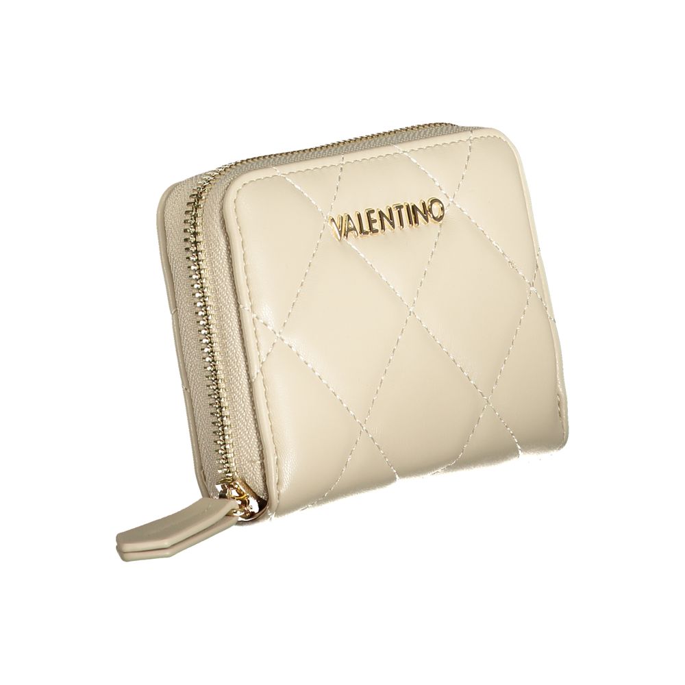 Mario Valentino Beige Polyurethane Women Wallet