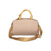 Mario Valentino Beige Polyurethane Women Handbag