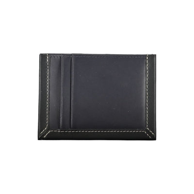 Tommy Hilfiger Blue Leather Men Wallet