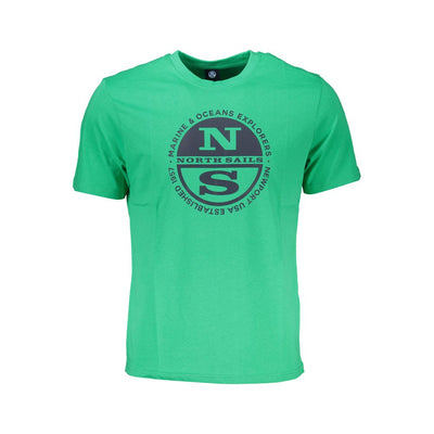 North Sails Verde Cotton Men T-Shirt