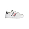 Tommy Hilfiger White Polyurethane Men Sneaker