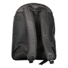 Tommy Hilfiger Black Polyurethane Men Backpack
