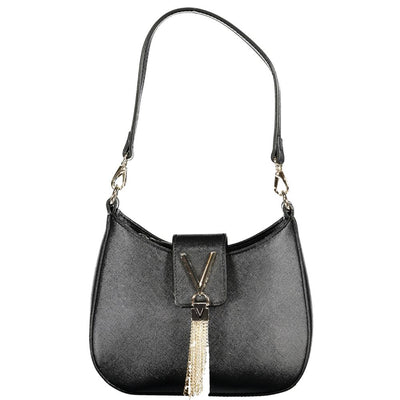 Mario Valentino Black Polyethylene Women Handbag