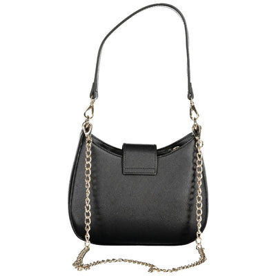 Mario Valentino Black Polyethylene Women Handbag