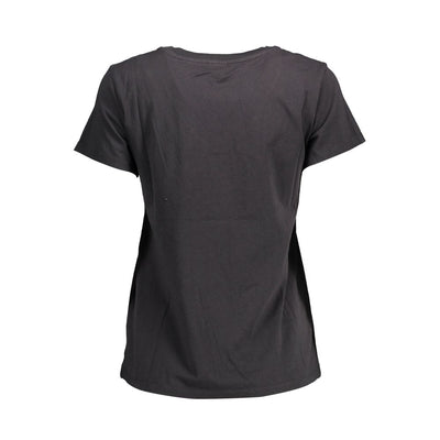 Levi's Black Organic Cotton Women T-Shirt