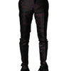 Dolce & Gabbana Multicolor Polyester Patterned Pants