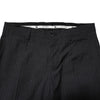 Dolce & Gabbana Gray Striped Cotton Formal Pants