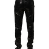 Dolce & Gabbana Black Sequined Embellishment Pants