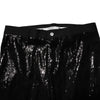 Dolce & Gabbana Black Sequined Embellishment Pants