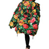 Dolce & Gabbana Multicolor Floral Puffer Hooded Jacket