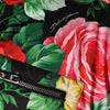 Dolce & Gabbana Multicolor Floral Puffer Hooded Jacket