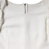 Dolce & Gabbana White Viscose Round Neck Short Sleeves Top