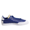 Nike White Blue Lace Up Low Top Drop-Type PRM Sneakers Shoes