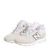 New Balance Off White Suede Sneakers Shoes