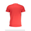 Cavalli Class Rosso Cotton Men T-Shirt