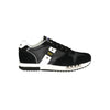 Blauer Black Polyurethane Men's Sneaker