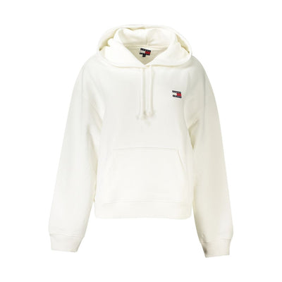 Tommy Hilfiger White Cotton Women Sweatshirt