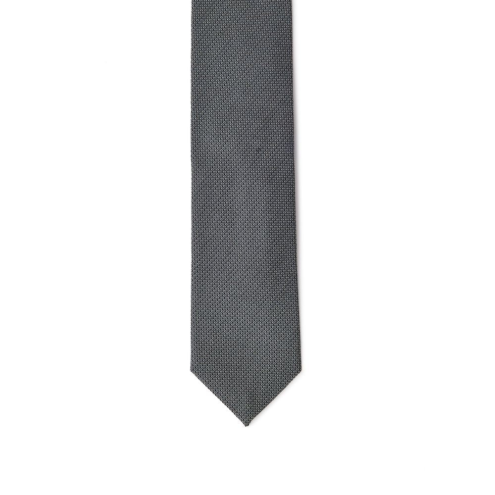 Jil Sander Gray Silk Tie