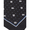Dolce & Gabbana Black Silk Pocket Square