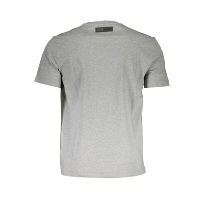 Graues Baumwoll-T-Shirt von Plein Sport