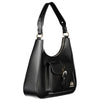 La Martina Black Leather Women's Shoulder Bag