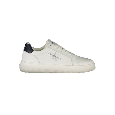 Calvin Klein Bianco Leather Men Sneaker