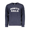 North Sails Blue Cotton Men's Sweatshirt