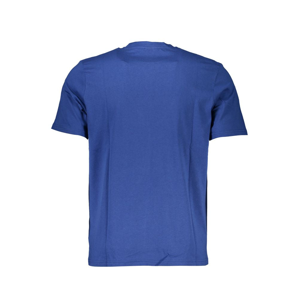 North Sails Blue Cotton Men T-Shirt