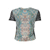 Desigual Blue Polyester Women T-Shirt