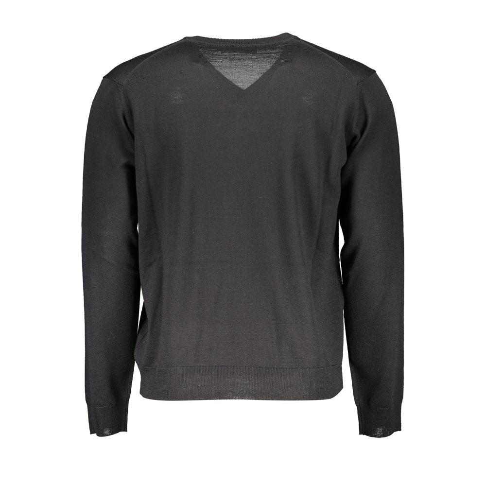 Romeo Gigli Black Lana Men Sweater