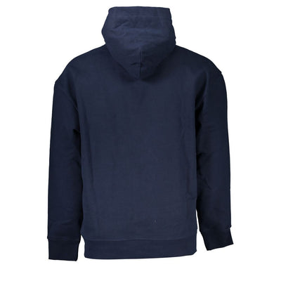 Tommy Hilfiger Blue Cotton Men's Hoodie