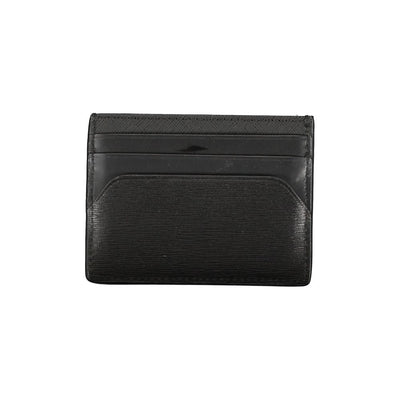 Tommy Hilfiger Black Leather Men Wallet