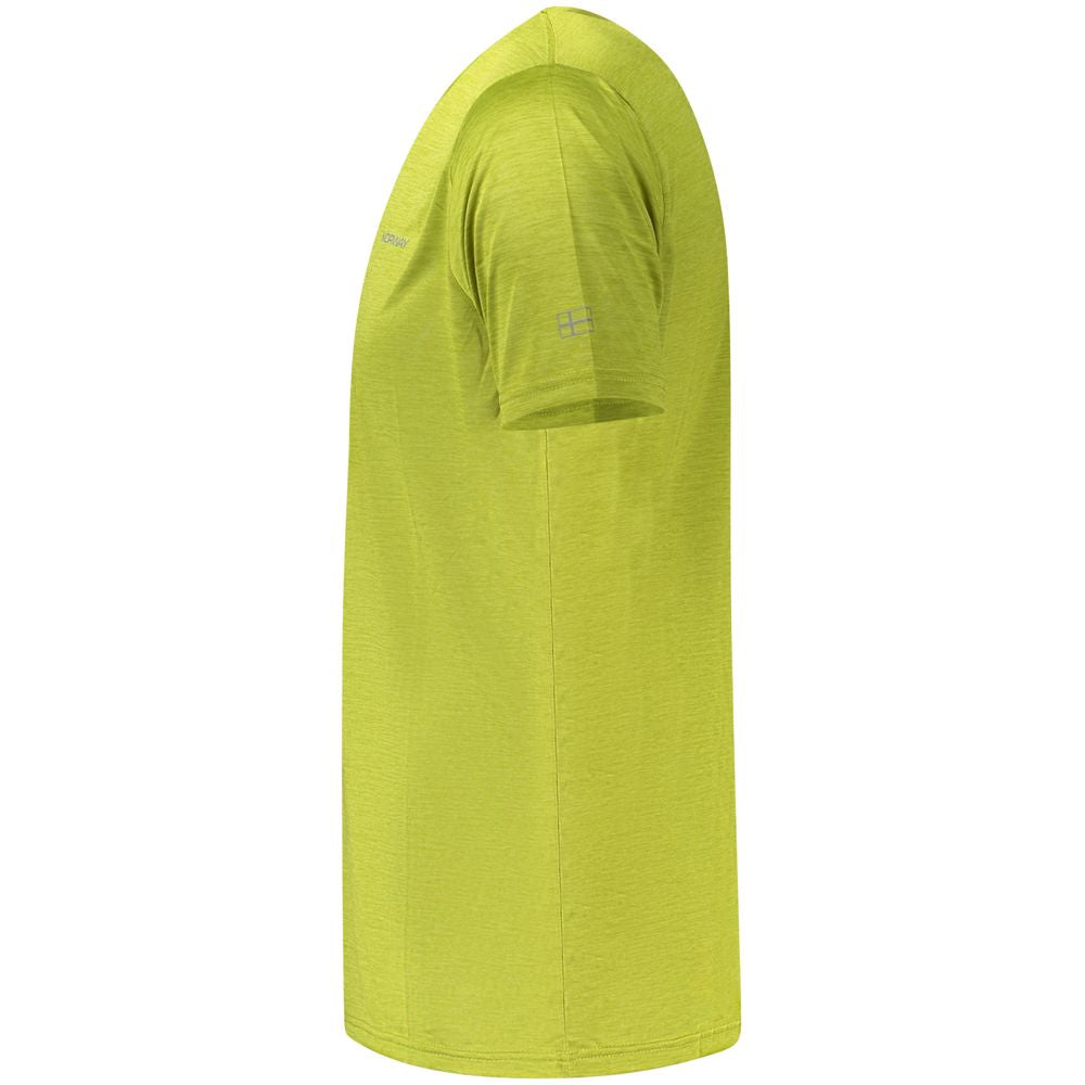 Norway 1963 Verde Polyester Men T-Shirt