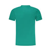Cavalli Class Green Cotton Men T-Shirt