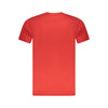 Cavalli Class Red Cotton Men T-Shirt