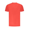Cavalli Class Red Cotton Men T-Shirt